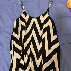 Stripped tank top